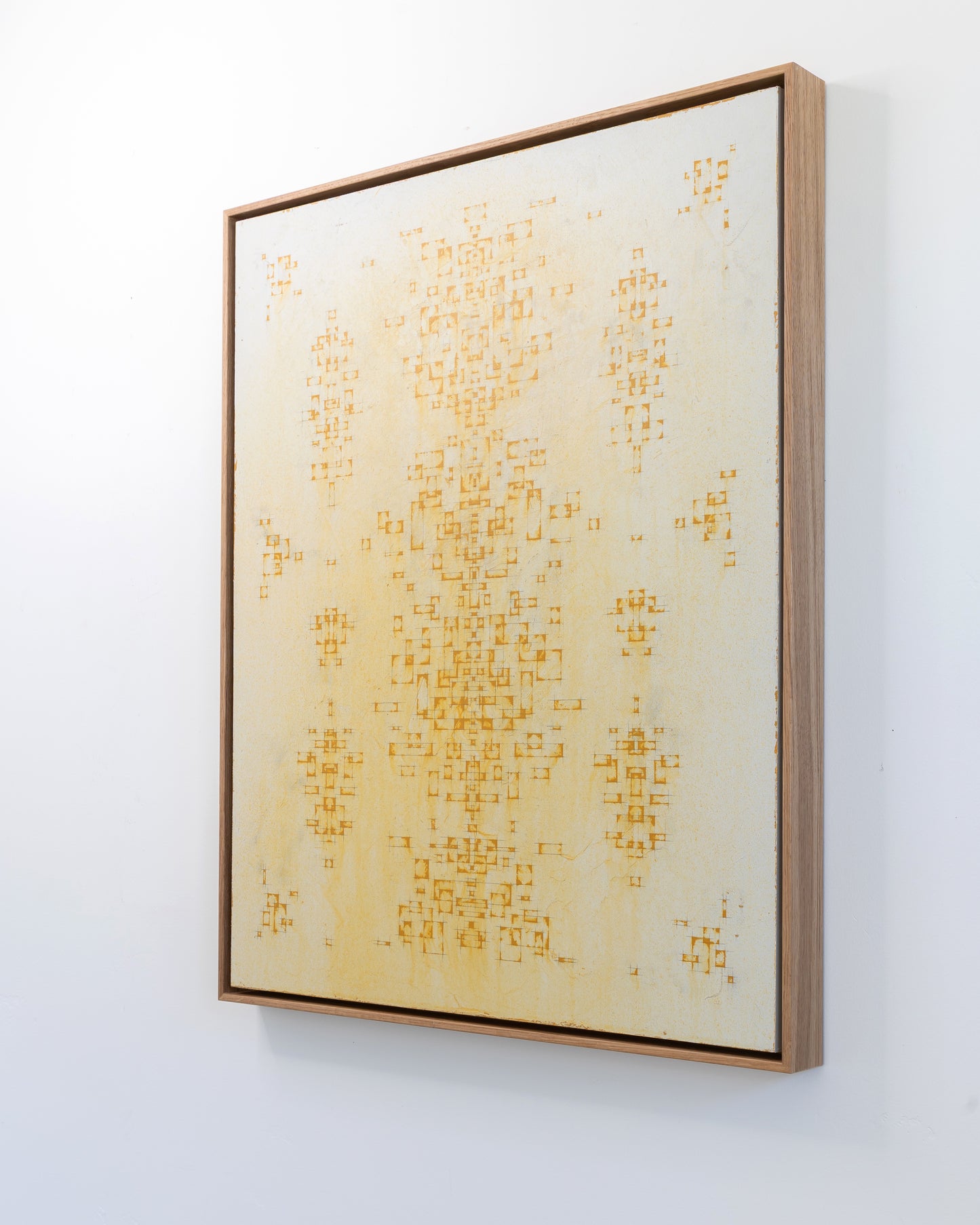 Remnants of the Sun - Acrylic on Panel - 24 x 30 x 1.5 inches / 25 x 31 x 2 inches framed
