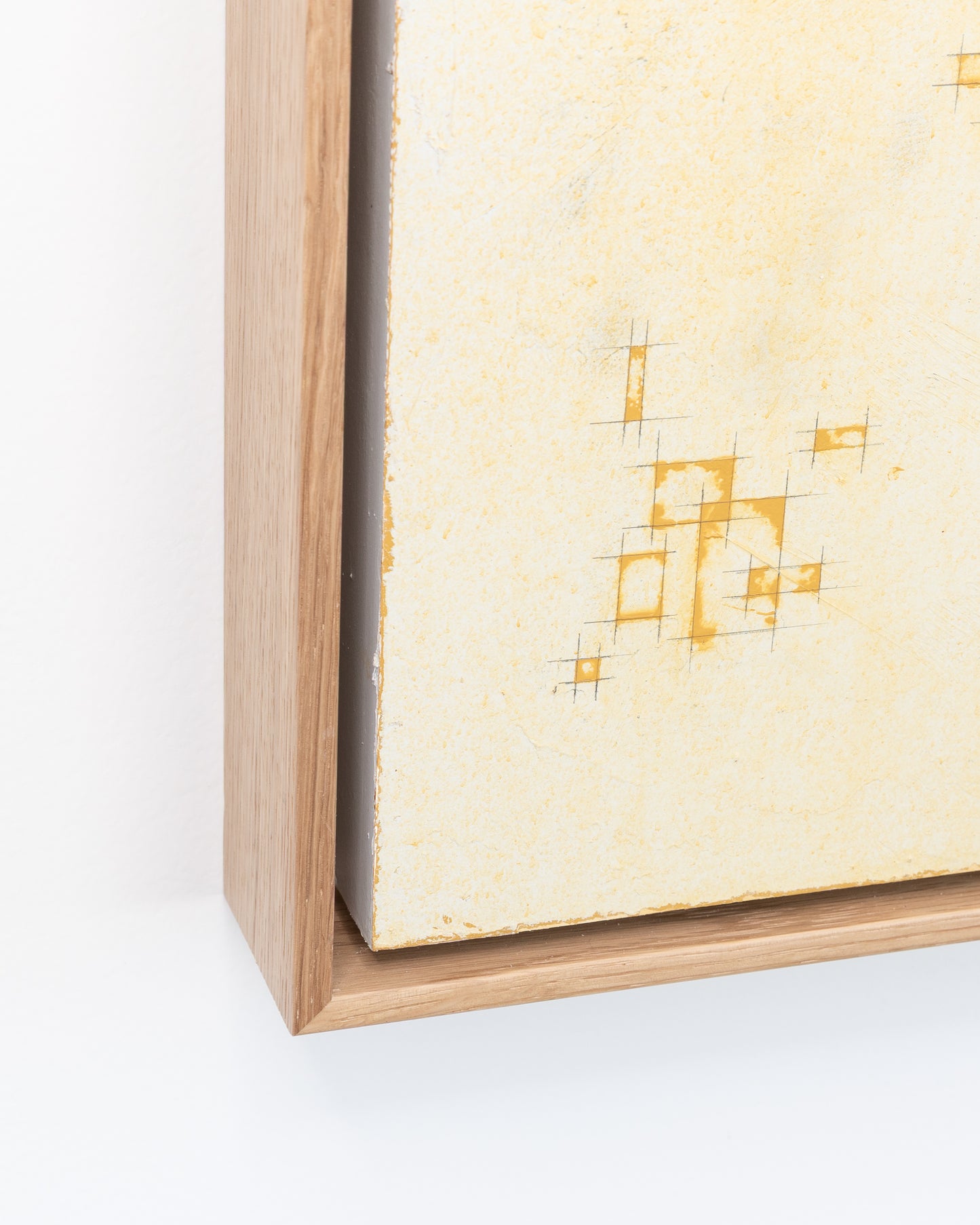 Remnants of the Sun - Acrylic on Panel - 24 x 30 x 1.5 inches / 25 x 31 x 2 inches framed