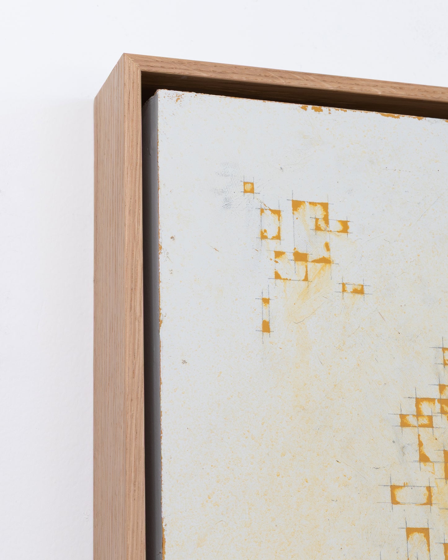 Remnants of the Sun - Acrylic on Panel - 24 x 30 x 1.5 inches / 25 x 31 x 2 inches framed