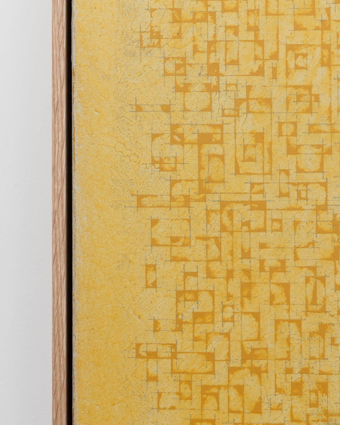 In Search of Gold - SC13 - Acrylic on Canvas - 12 x 36 x 1.5 inches / 13 x 37 x 2 inches framed