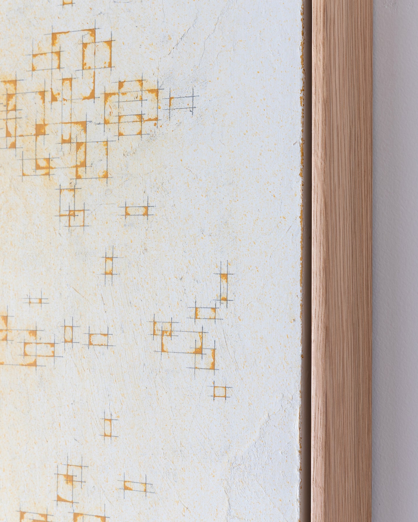 Made of Stars - Acrylic on Panel - 24 x 30 x 1.5 inches / 25 x 31 x 2 inches framed