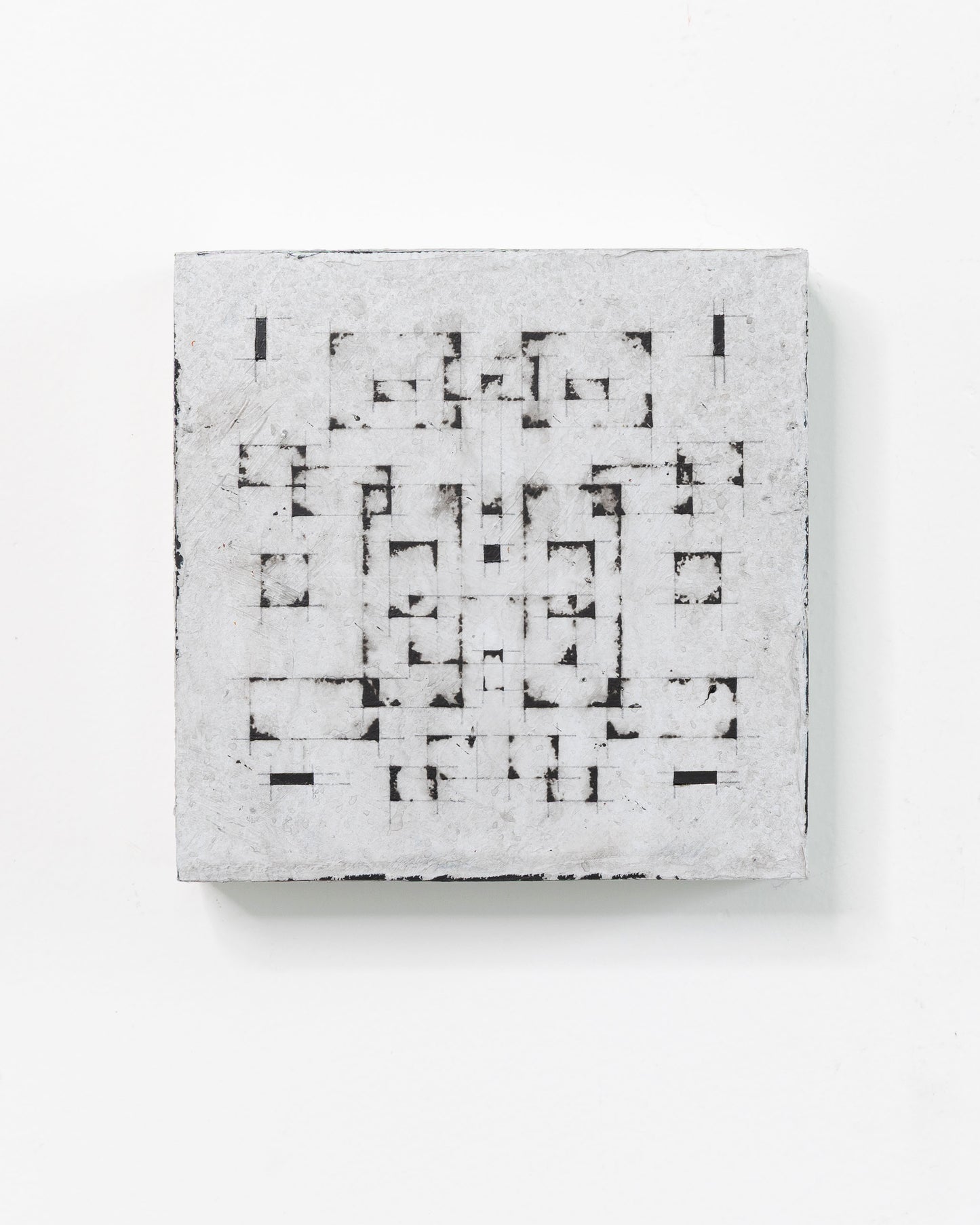 Moments 11 - Acrylic on Panel - 5 x 5 x 1.5 inches / 6 x 6 x 2 inches unframed