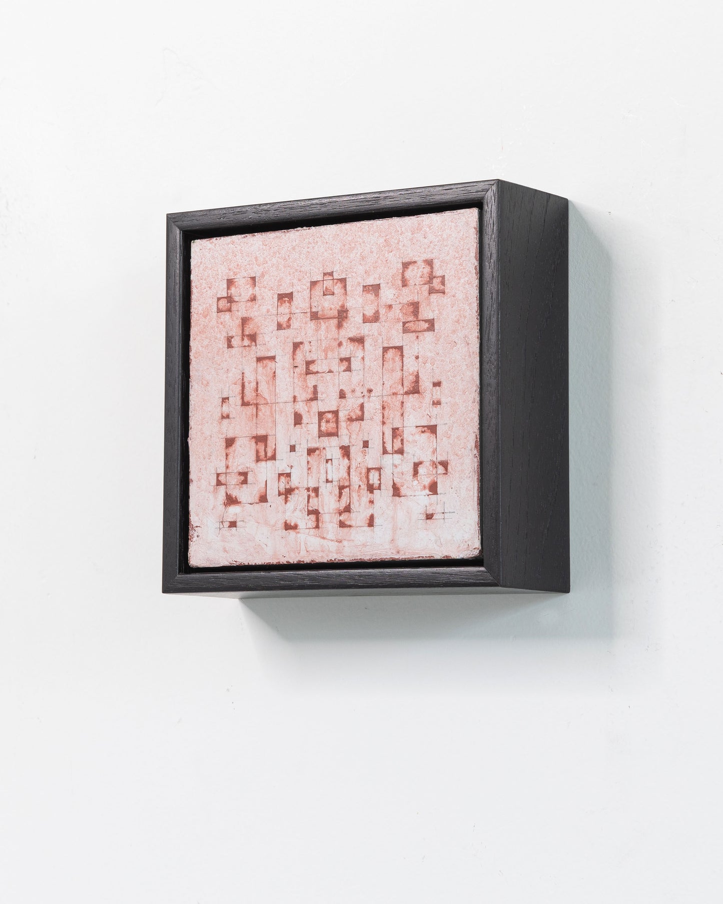 Moments 06 - Acrylic on Panel - 5 x 5 x 1.5 inches / 6 x 6 x 2 inches framed