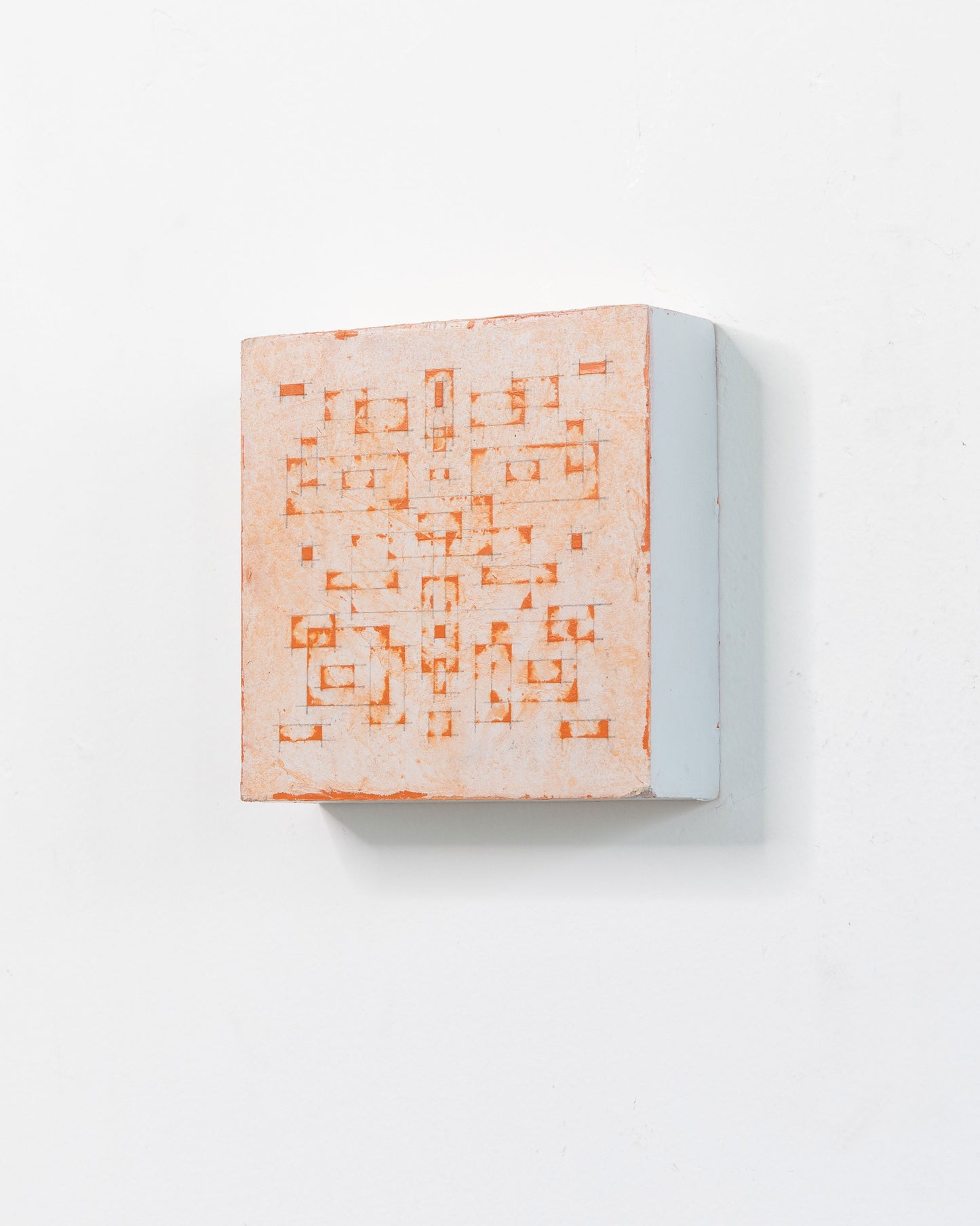 Moments 12 - Acrylic on Panel - 5 x 5 x 1.5 inches / 6 x 6 x 2 inches unframed