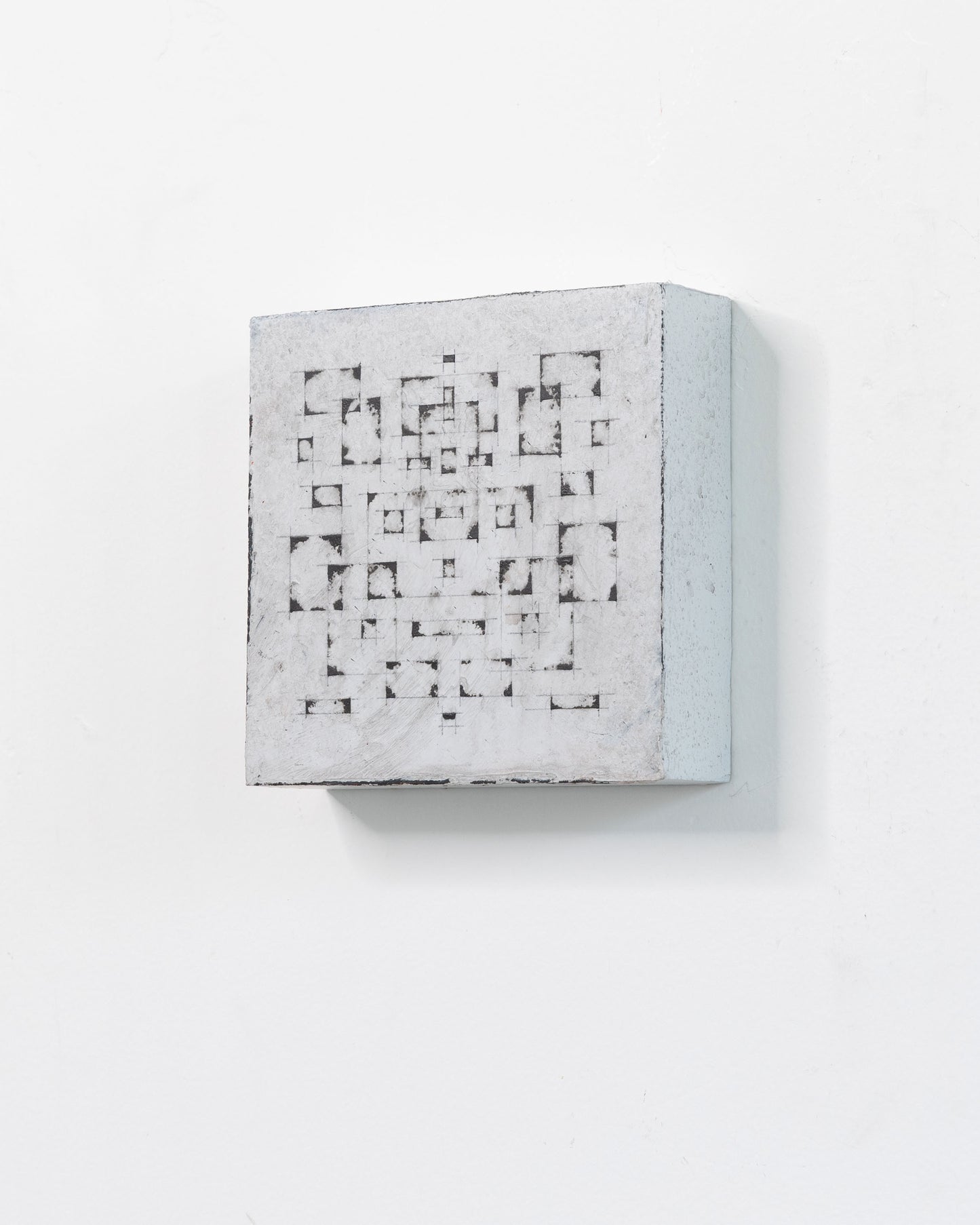 Moments 09 - Acrylic on Panel - 5 x 5 x 1.5 inches / 6 x 6 x 2 inches unframed