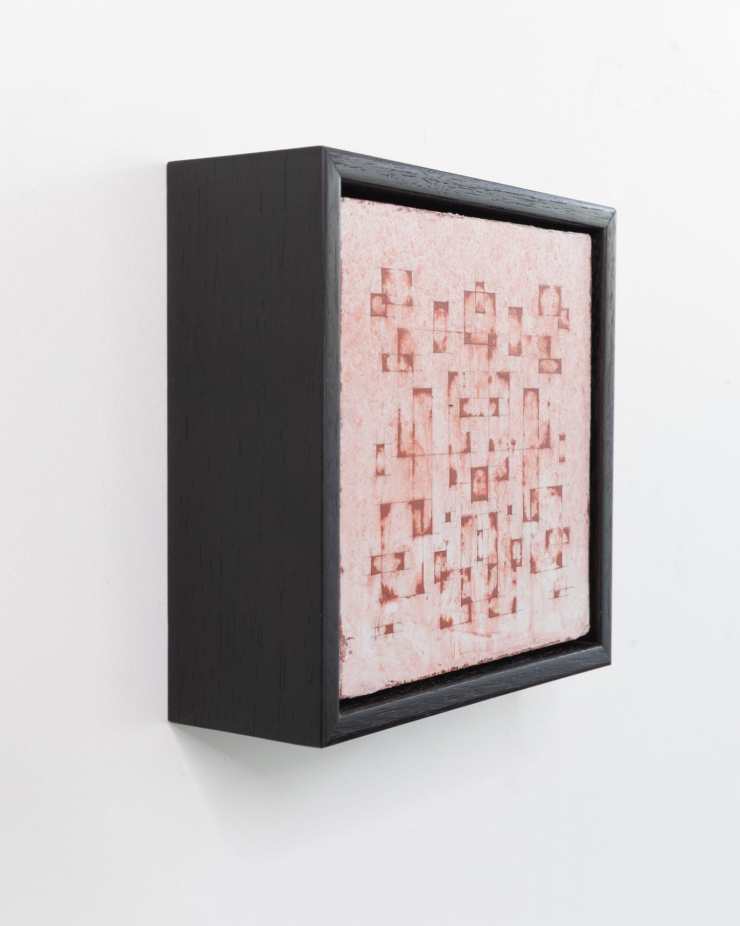 Moments 06 - Acrylic on Panel - 5 x 5 x 1.5 inches / 6 x 6 x 2 inches framed