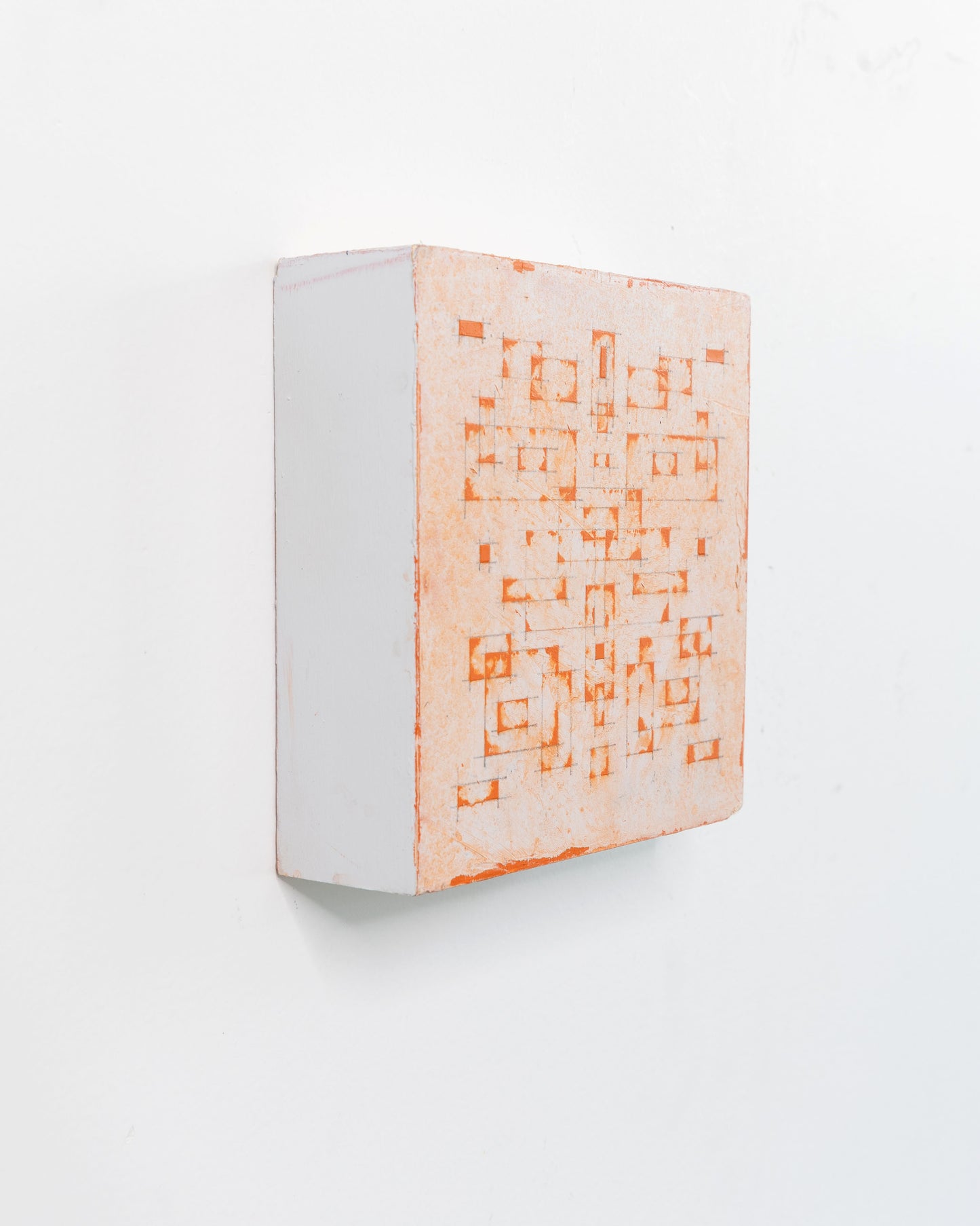 Moments 12 - Acrylic on Panel - 5 x 5 x 1.5 inches / 6 x 6 x 2 inches unframed