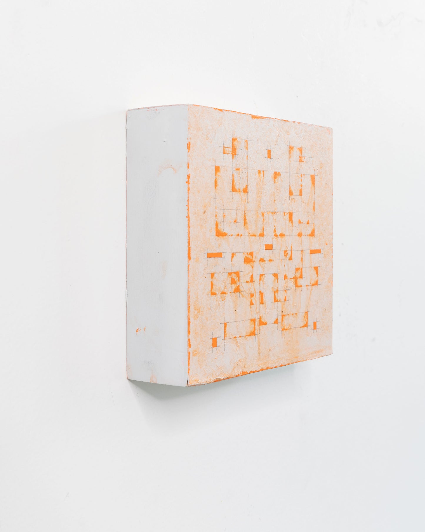 Moments 08 - Acrylic on Panel - 5 x 5 x 1.5 inches / 6 x 6 x 2 inches unframed