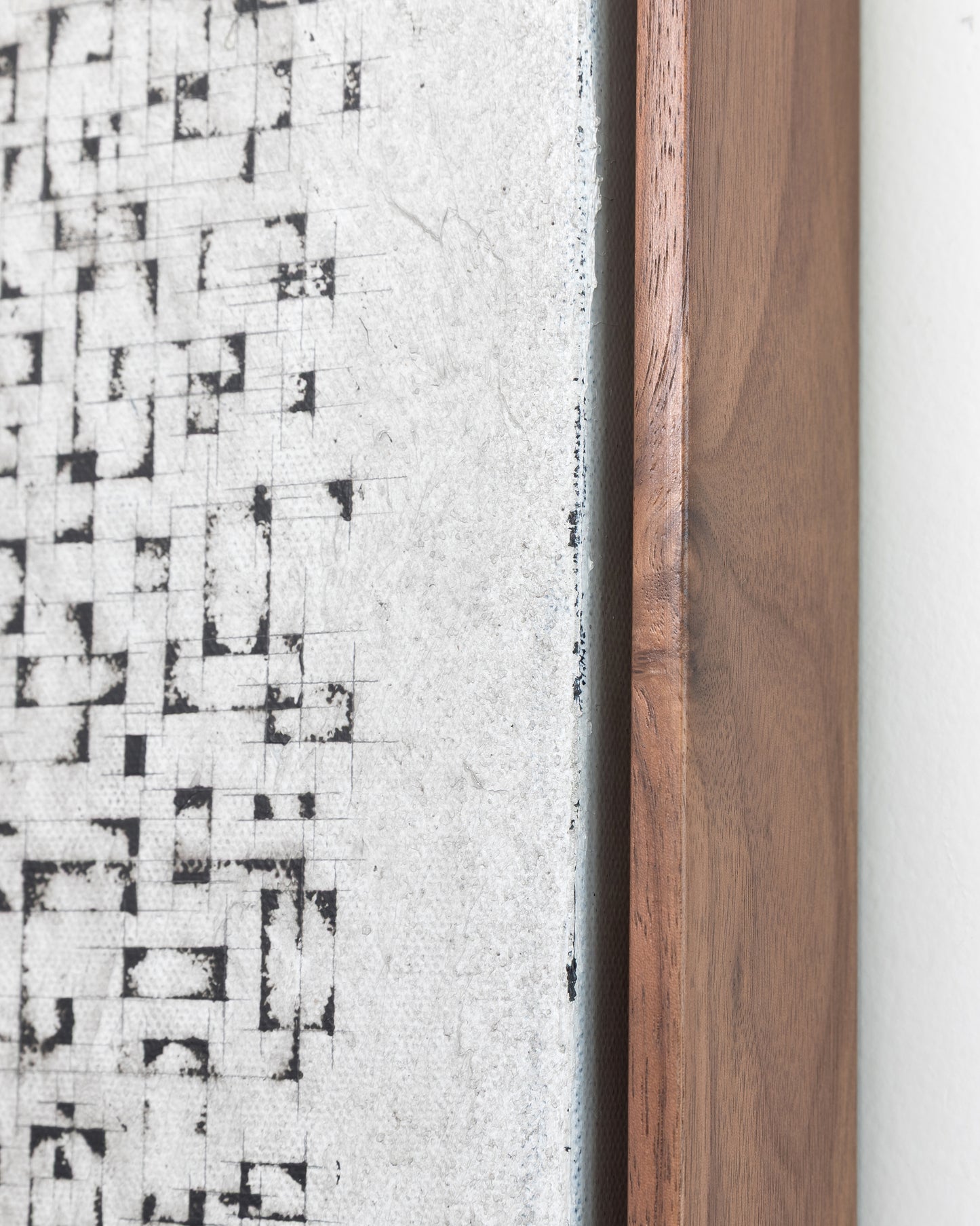 Counting Seconds - SC16 - Acrylic on Canvas - 8 x 24 x 1.5 inches / 9 x 25 x 2 inches framed