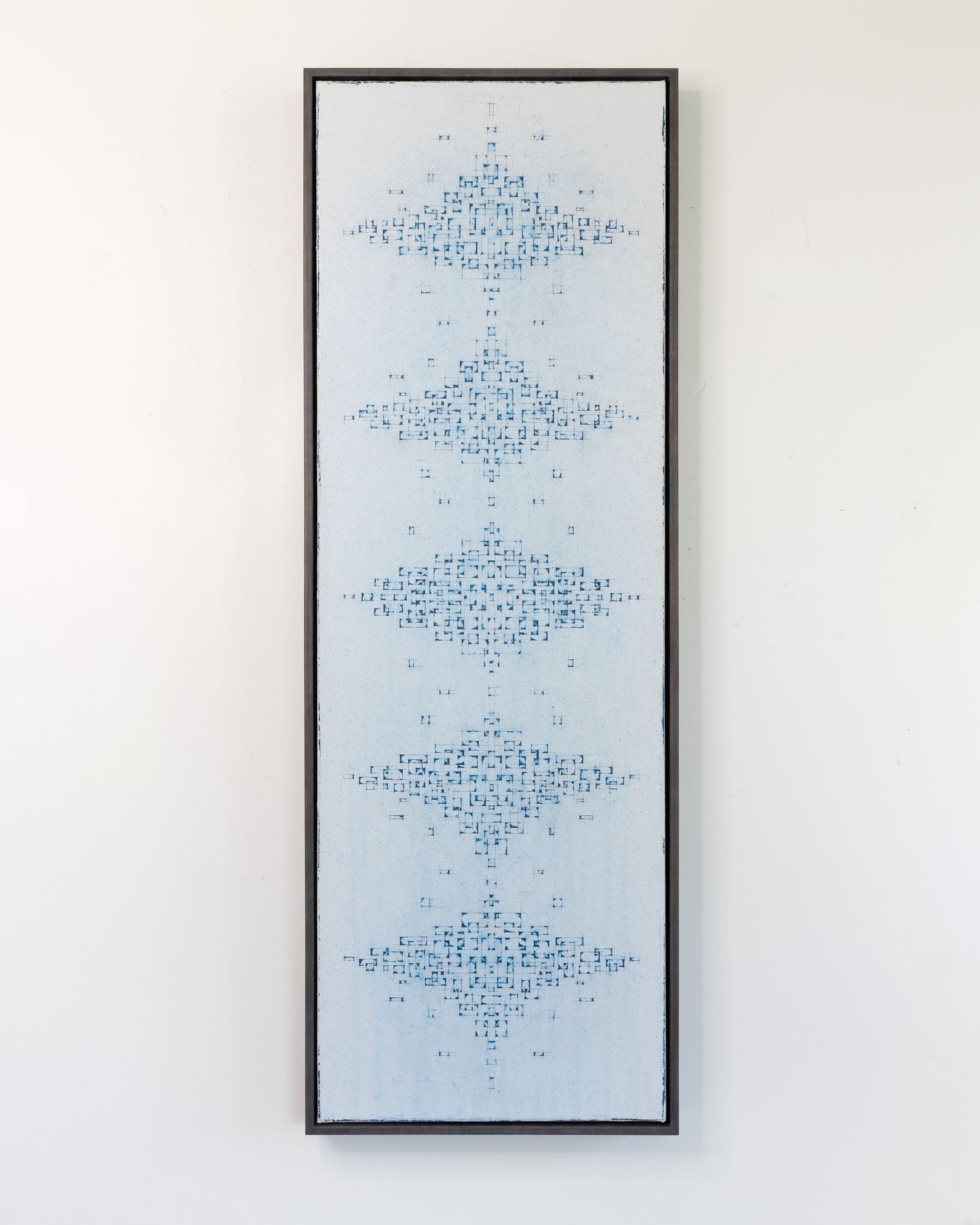 Senses - SC25 - Acrylic on Canvas - 12 x 36 x 1.5 inches / 13 x 37 x 2 inches framed