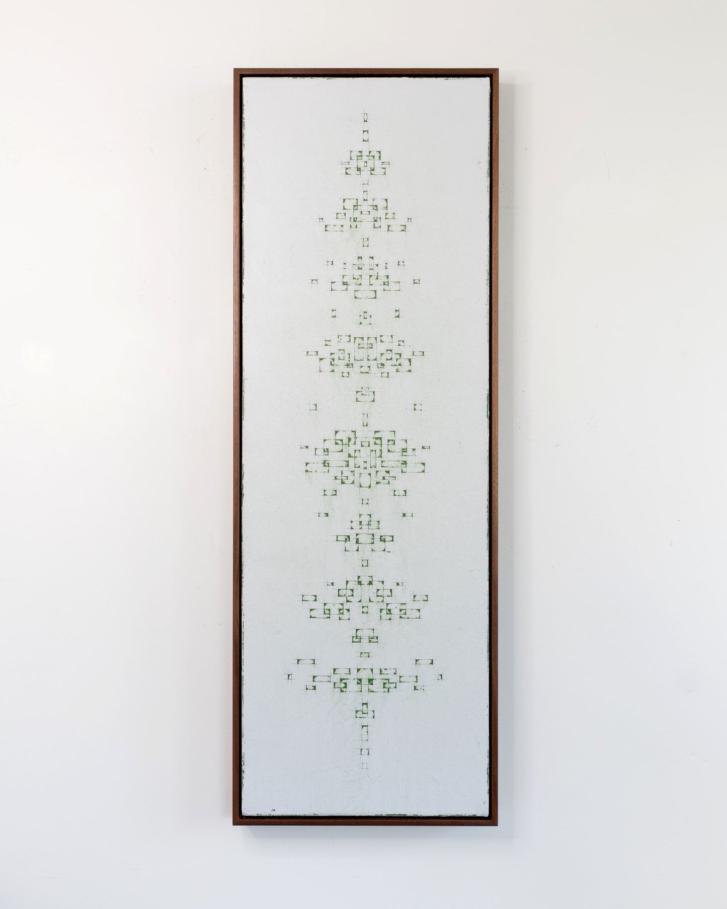 Sentinel - SC22 - Acrylic on Canvas - 12 x 36 x 1.5 inches / 13 x 37 x 2 inches framed