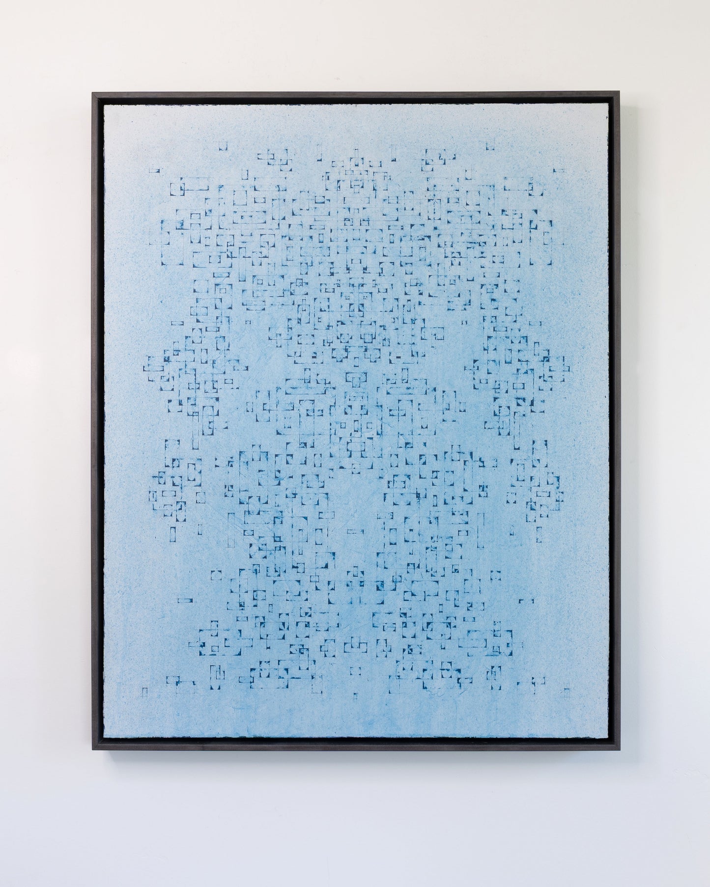 Blue Eyes - SC27 - Acrylic on Panel - 24 x 30 x 1.5 inches / 25 x 31 x 2 inches framed