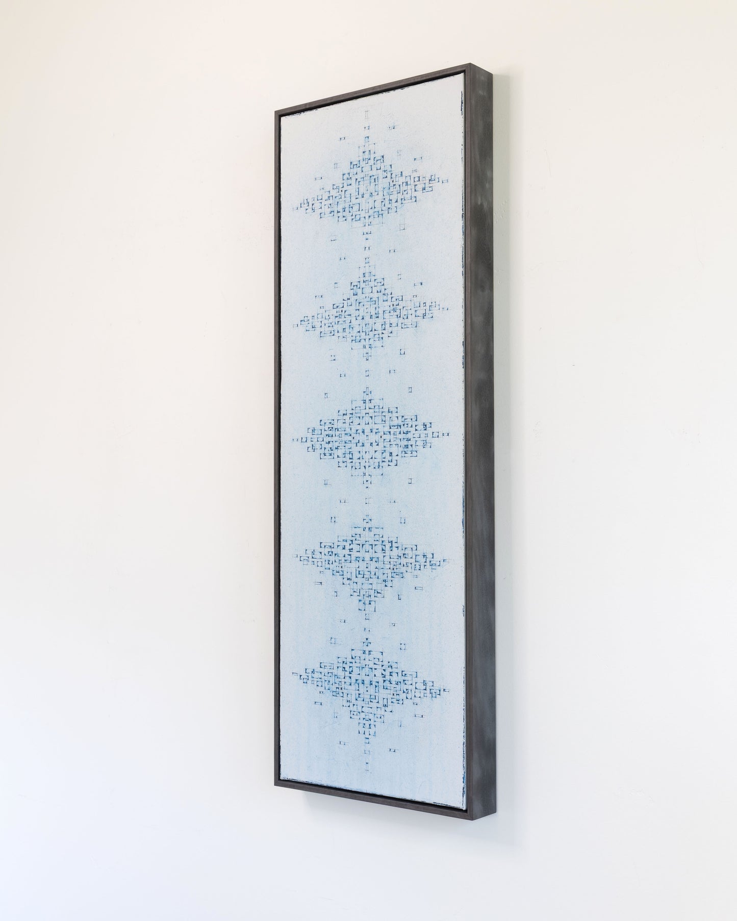 Senses - SC25 - Acrylic on Canvas - 12 x 36 x 1.5 inches / 13 x 37 x 2 inches framed