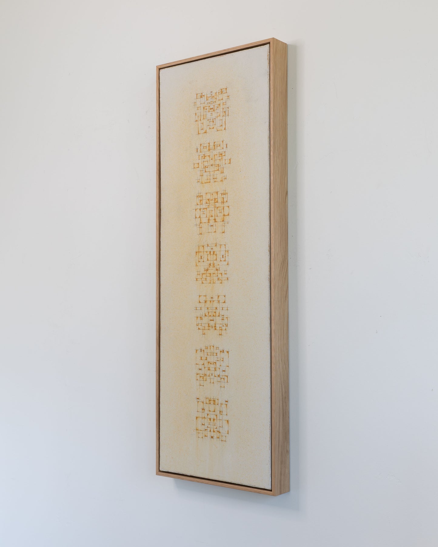 Seven Suns - SC20 - Acrylic on Canvas - 12 x 36 x 1.5 inches / 13 x 37 x 2 inches framed