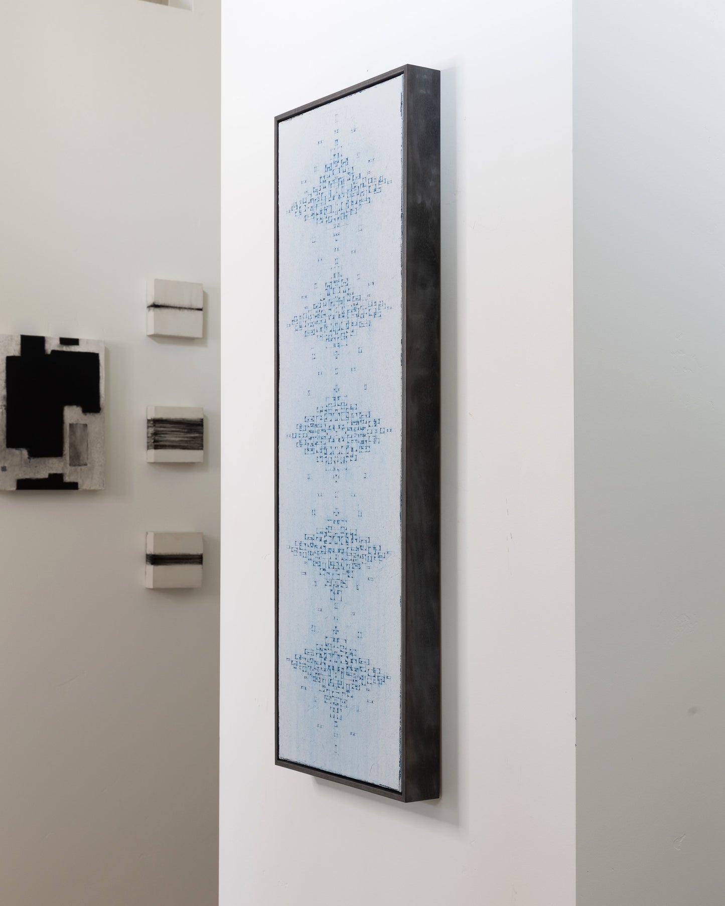 Senses - SC25 - Acrylic on Canvas - 12 x 36 x 1.5 inches / 13 x 37 x 2 inches framed