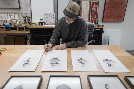 Limited Edition Stone Prints 2025 - Finding Balance