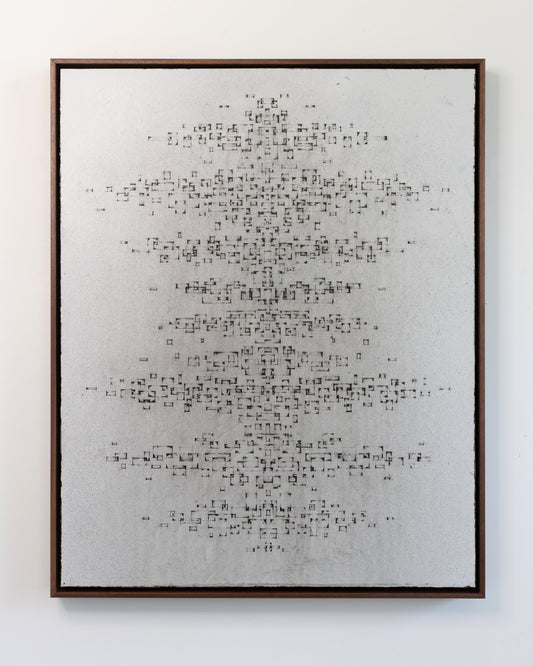 Centrifugal - Acrylic on Panel - 24 x 30 x 1.5 inches / 25 x 31 x 2 inches framed