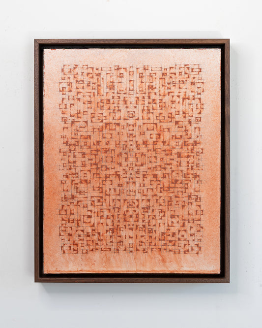 Manifestation & Capitulation - SC10 - Acrylic on Panel - 11 x 14 x 1.5 inches / 12 x 15 x 2 inches framed