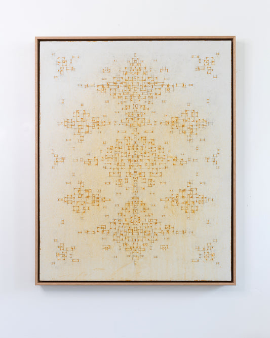 Made of Stars - Acrylic on Panel - 24 x 30 x 1.5 inches / 25 x 31 x 2 inches framed