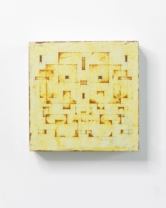 Moments 10 - Acrylic on Panel - 5 x 5 x 1.5 inches / 6 x 6 x 2 inches unframed