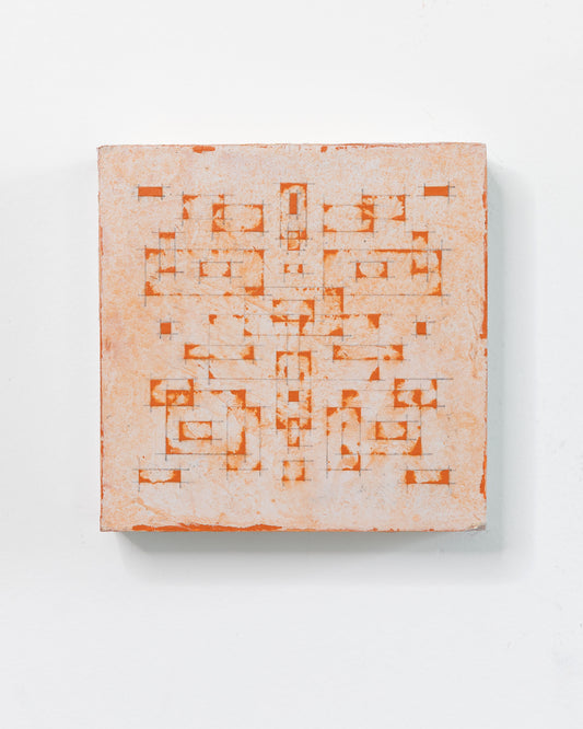 Moments 12 - Acrylic on Panel - 5 x 5 x 1.5 inches / 6 x 6 x 2 inches unframed