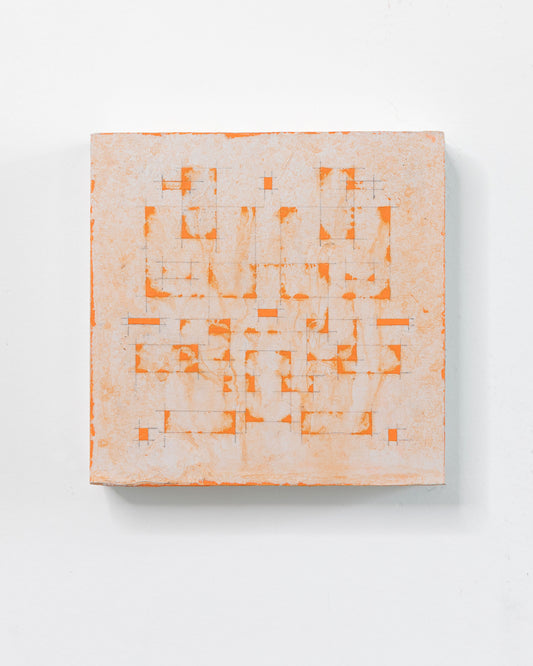 Moments 08 - Acrylic on Panel - 5 x 5 x 1.5 inches / 6 x 6 x 2 inches unframed
