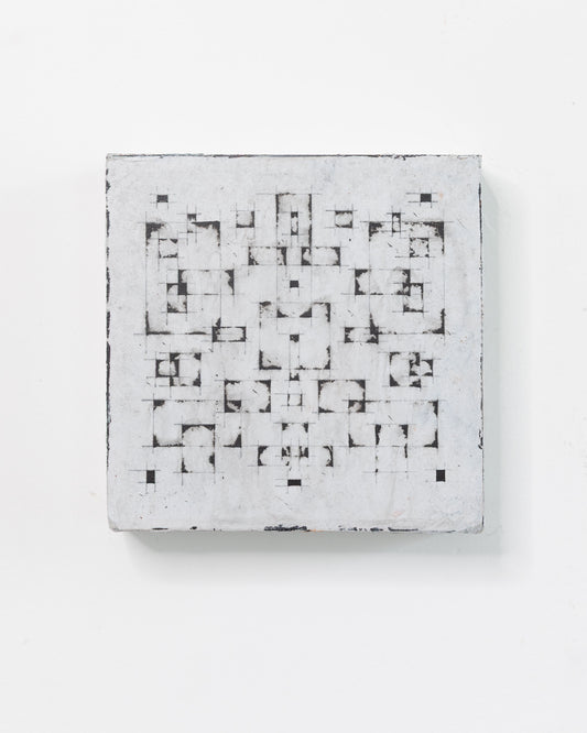 Moments 07 - Acrylic on Panel - 5 x 5 x 1.5 inches / 6 x 6 x 2 inches unframed