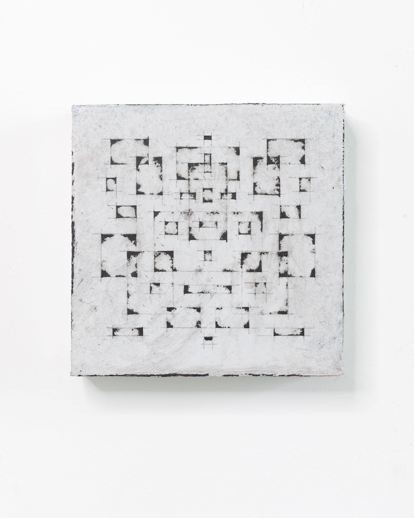 Moments 09 - Acrylic on Panel - 5 x 5 x 1.5 inches / 6 x 6 x 2 inches unframed