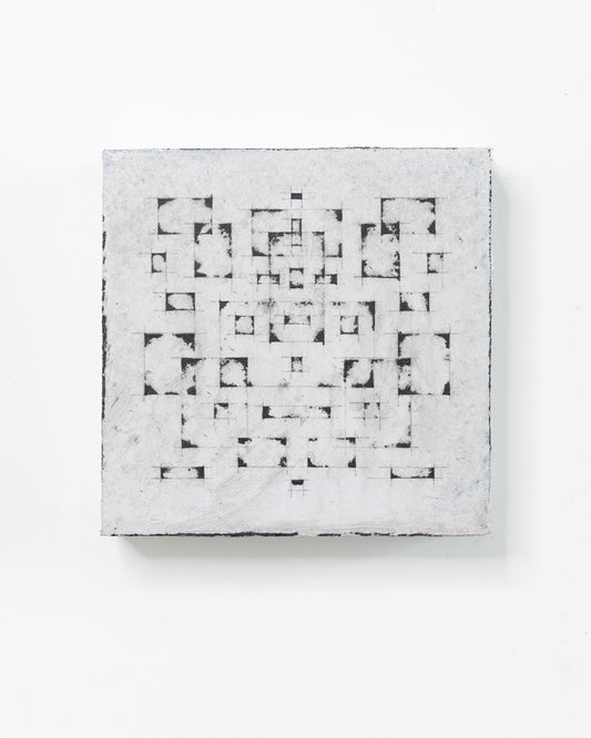 Moments 09 - Acrylic on Panel - 5 x 5 x 1.5 inches / 6 x 6 x 2 inches unframed