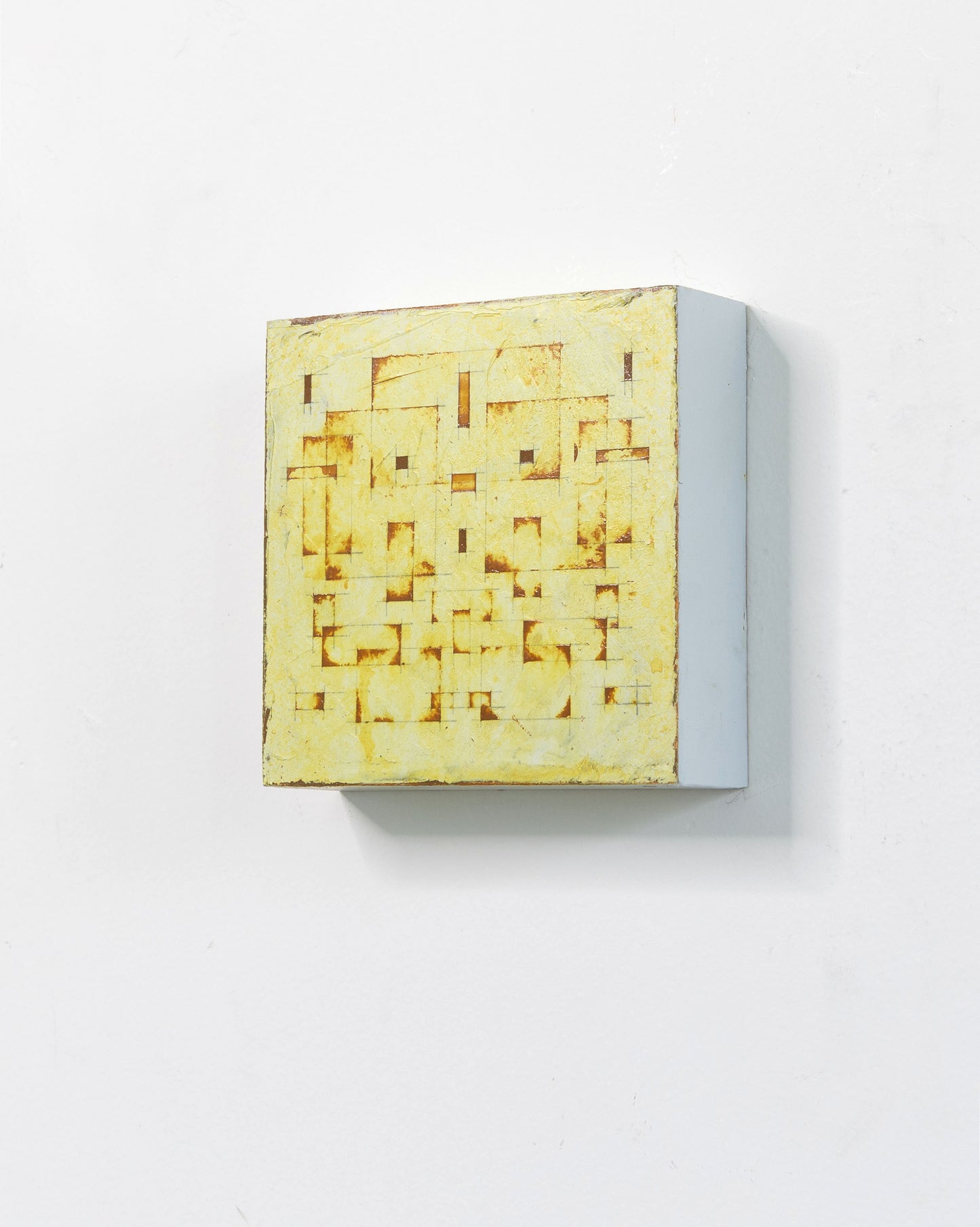 Moments 10 - Acrylic on Panel - 5 x 5 x 1.5 inches / 6 x 6 x 2 inches unframed