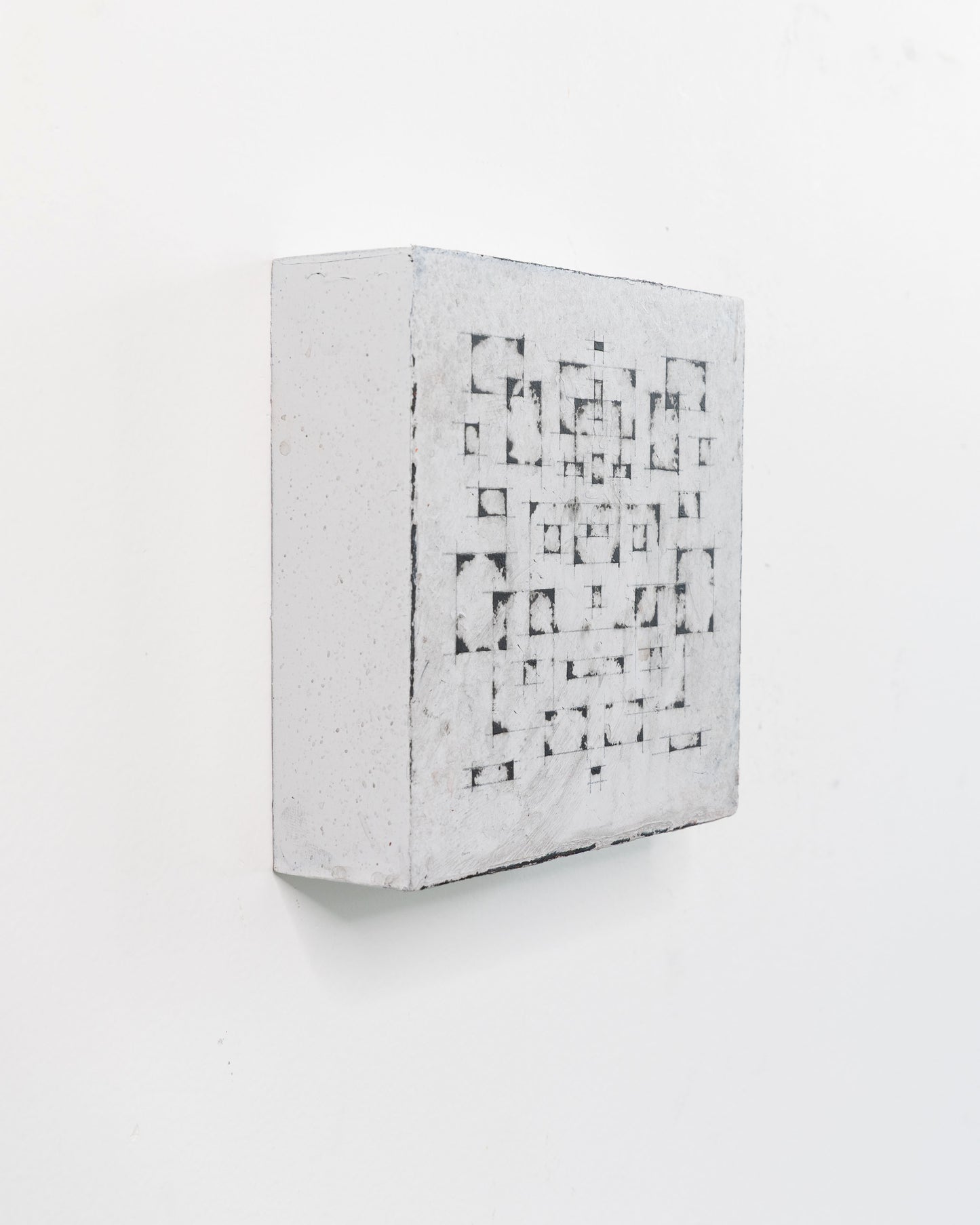 Moments 09 - Acrylic on Panel - 5 x 5 x 1.5 inches / 6 x 6 x 2 inches unframed