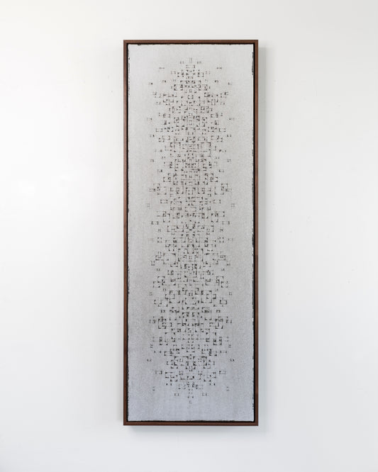 Eventuality - SC26 - Acrylic on Canvas - 12 x 36 x 1.5 inches / 13 x 37 x 2 inches framed