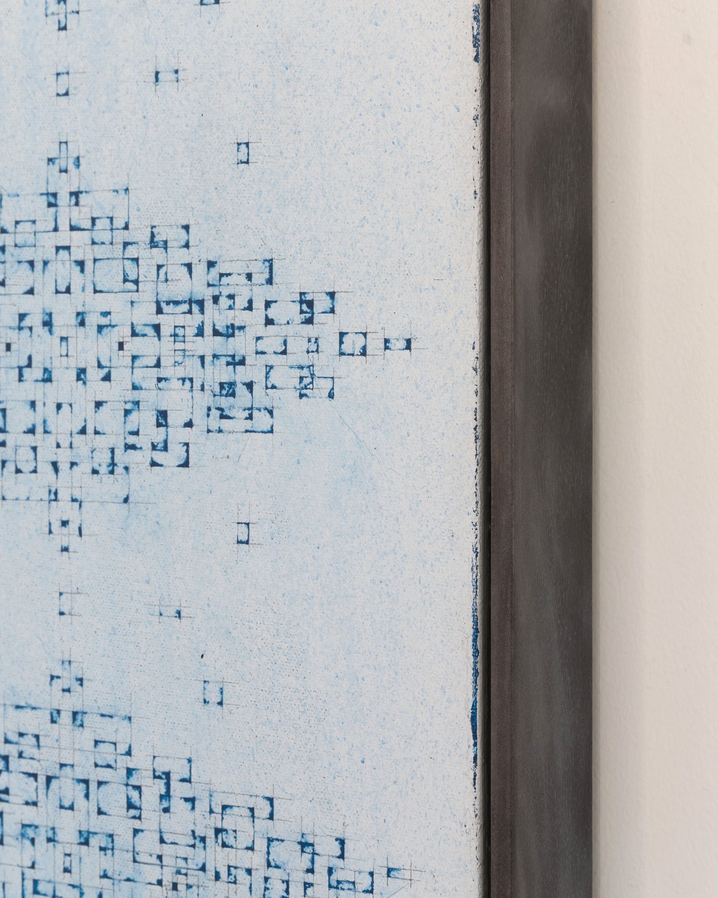 Senses - SC25 - Acrylic on Canvas - 12 x 36 x 1.5 inches / 13 x 37 x 2 inches framed