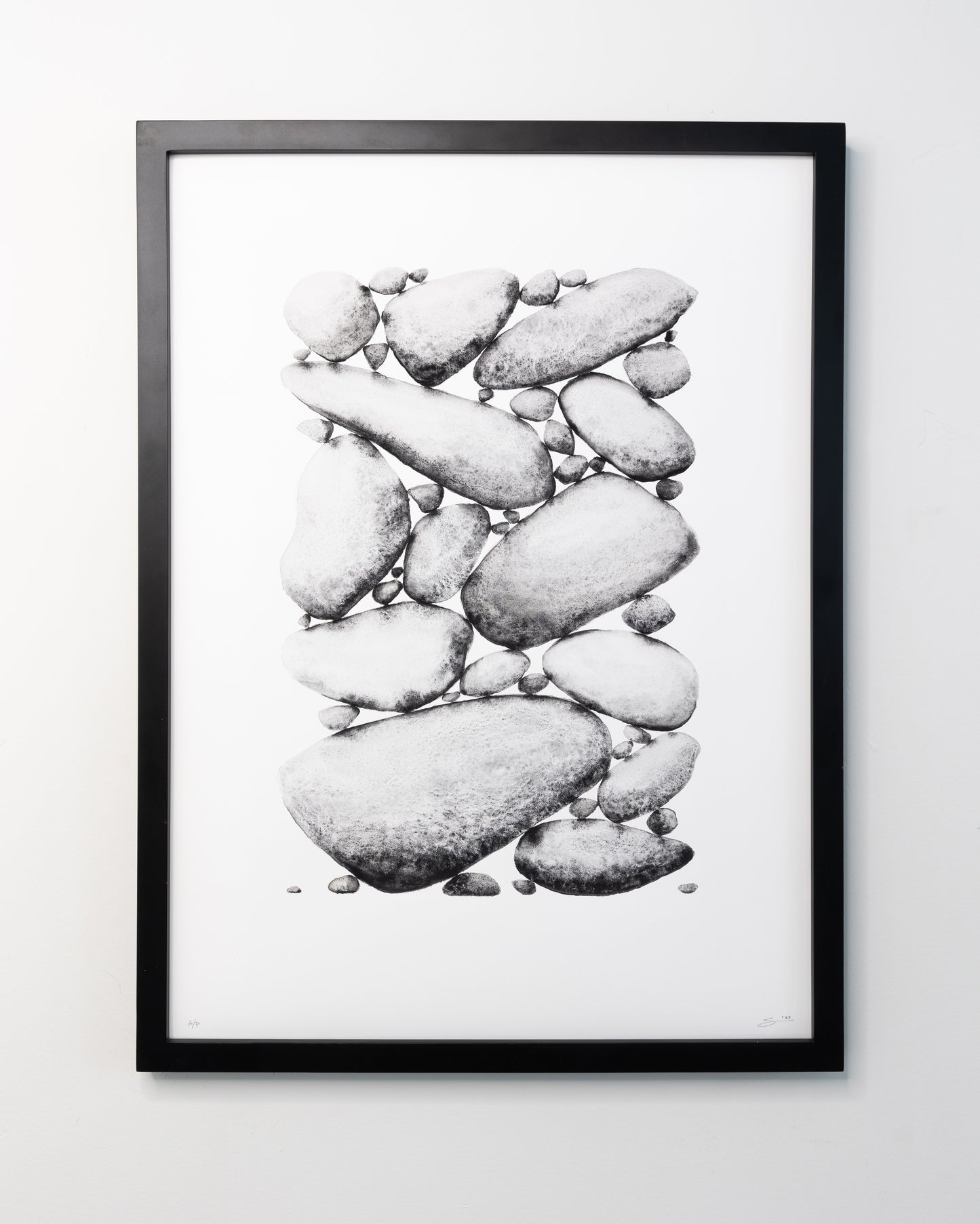 Geoform - Limited Edition of 5 Prints - 16 x 22 inches / 40.5 x 56 cm