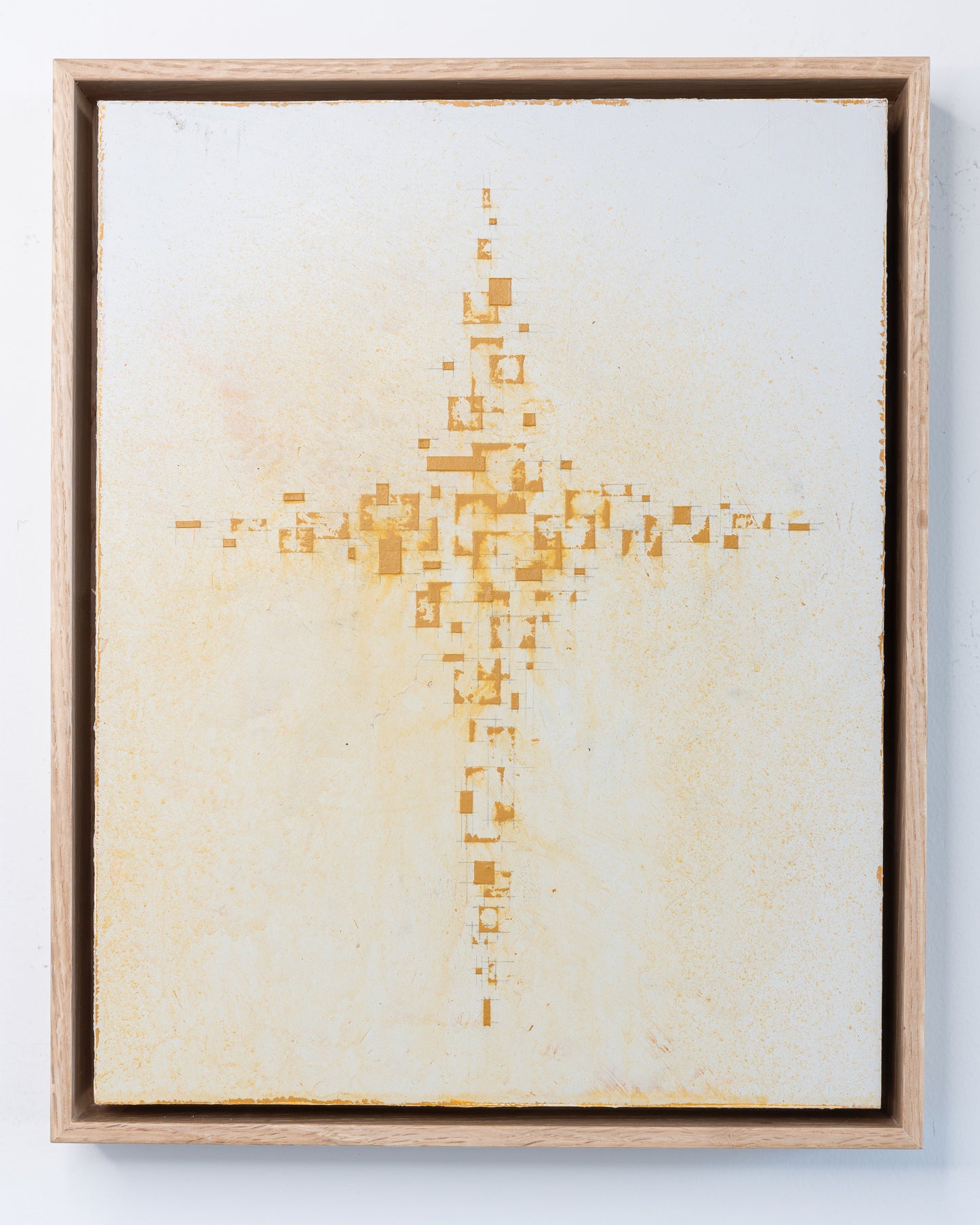 The Traveler - SC04 - Acrylic on Panel - 11 x 14 x 1.5 inches / 12 x 15 x 2 inches framed