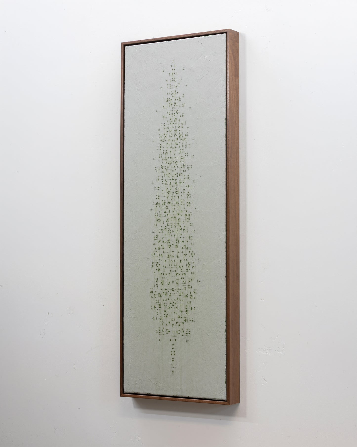 Approaching the Zenith - Acrylic on Canvas - 12 x 36 x 1.5 inches / 13 x 37 x 2 inches framed