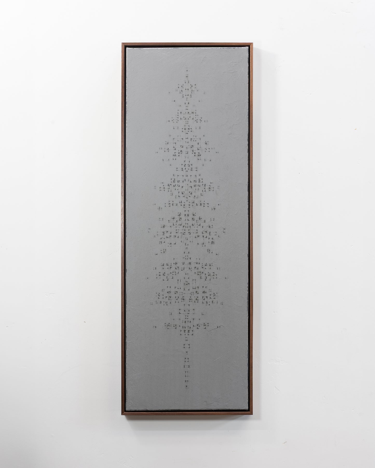 Edge of Evenfall - Acrylic on Canvas - 12 x 36 x 1.5 inches / 13 x 37 x 2 inches framed