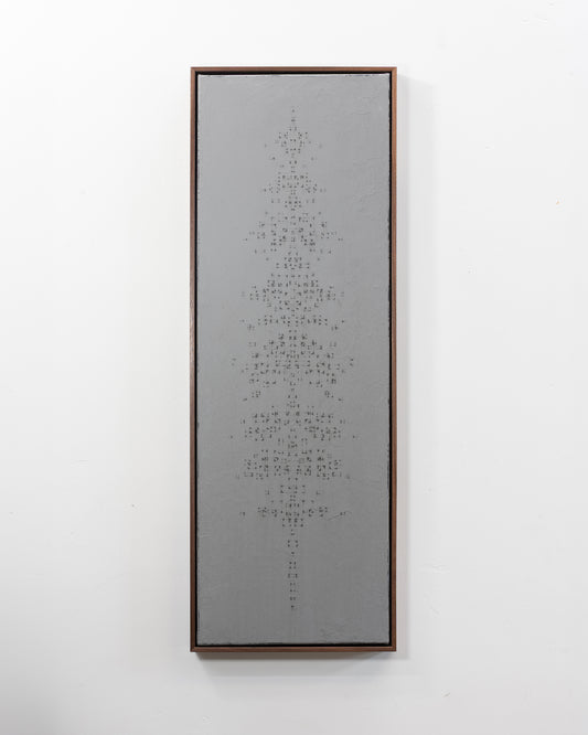 Edge of Evenfall - Acrylic on Canvas - 12 x 36 x 1.5 inches / 13 x 37 x 2 inches framed