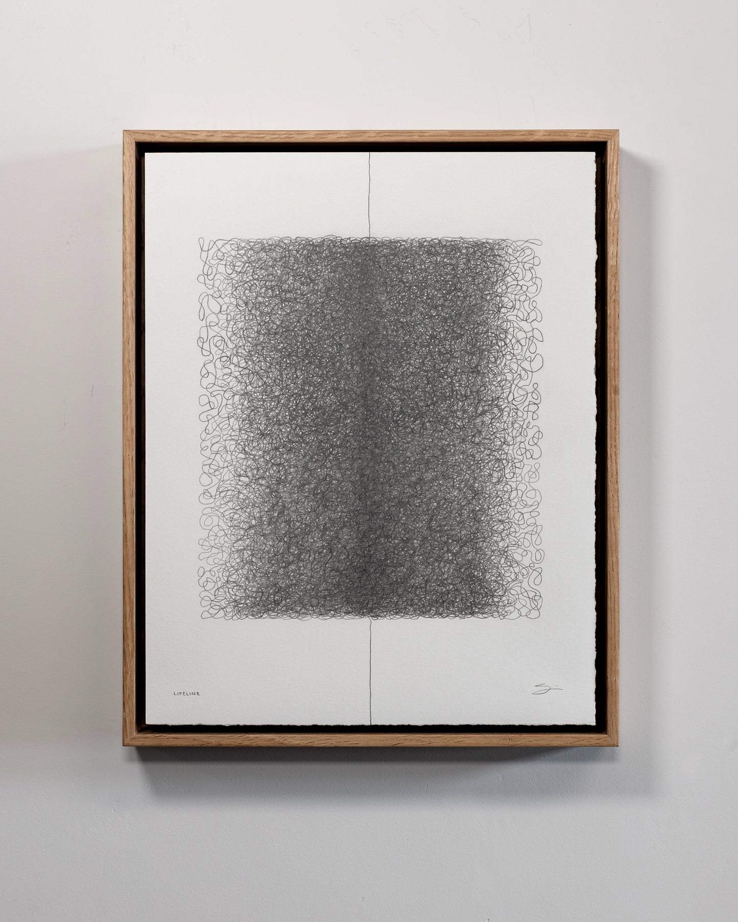 Lifeline - Graphite on paper - 11 x 14 inches unframed