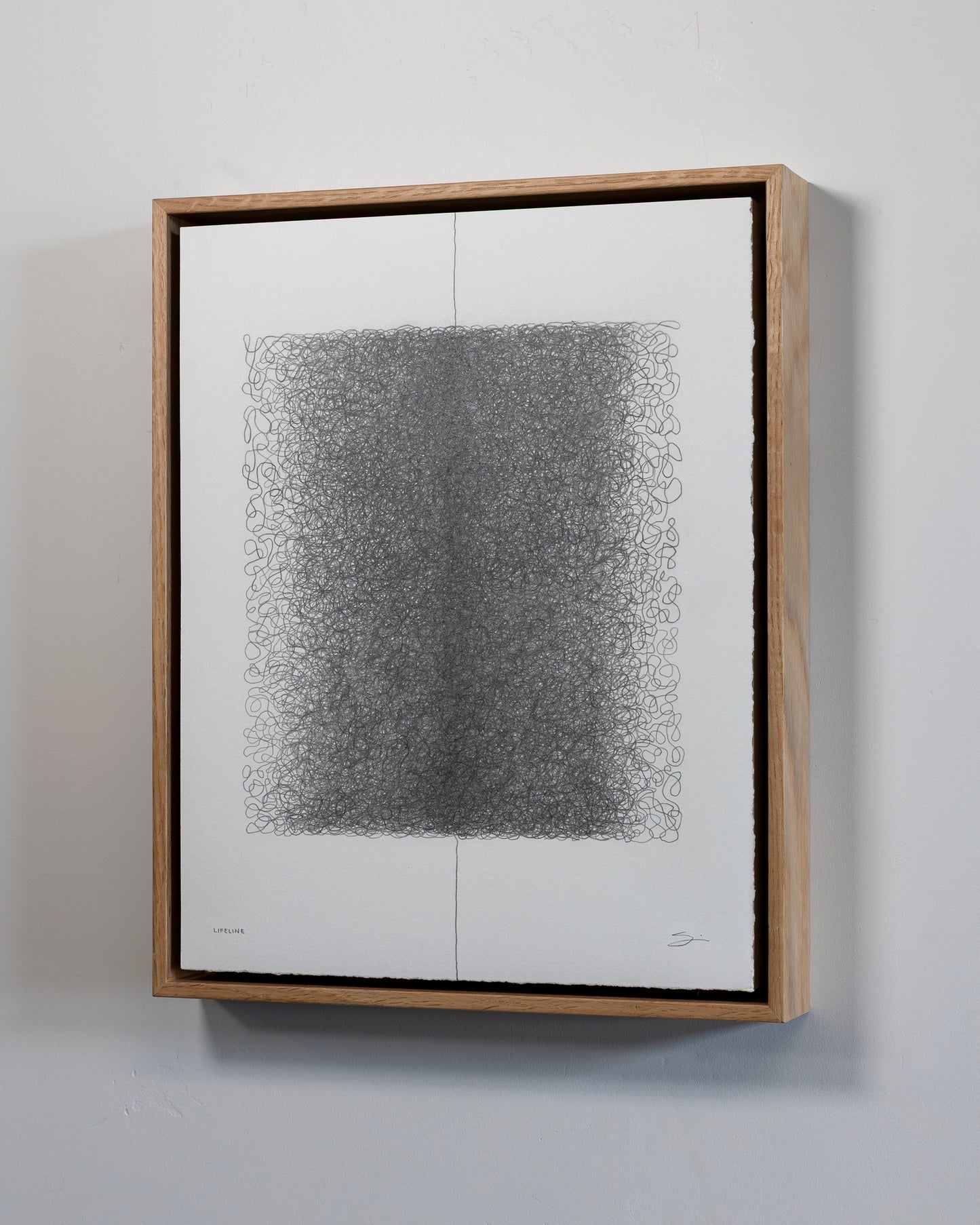 Lifeline - Graphite on paper - 11 x 14 inches unframed