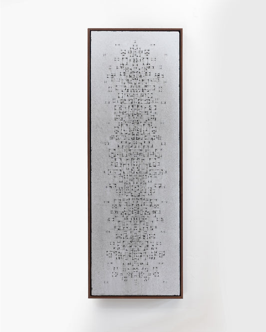 Formality of Space - SC30 - Acrylic on Canvas - 12 x 36 x 1.5 inches / 13 x 37 x 2 inches framed