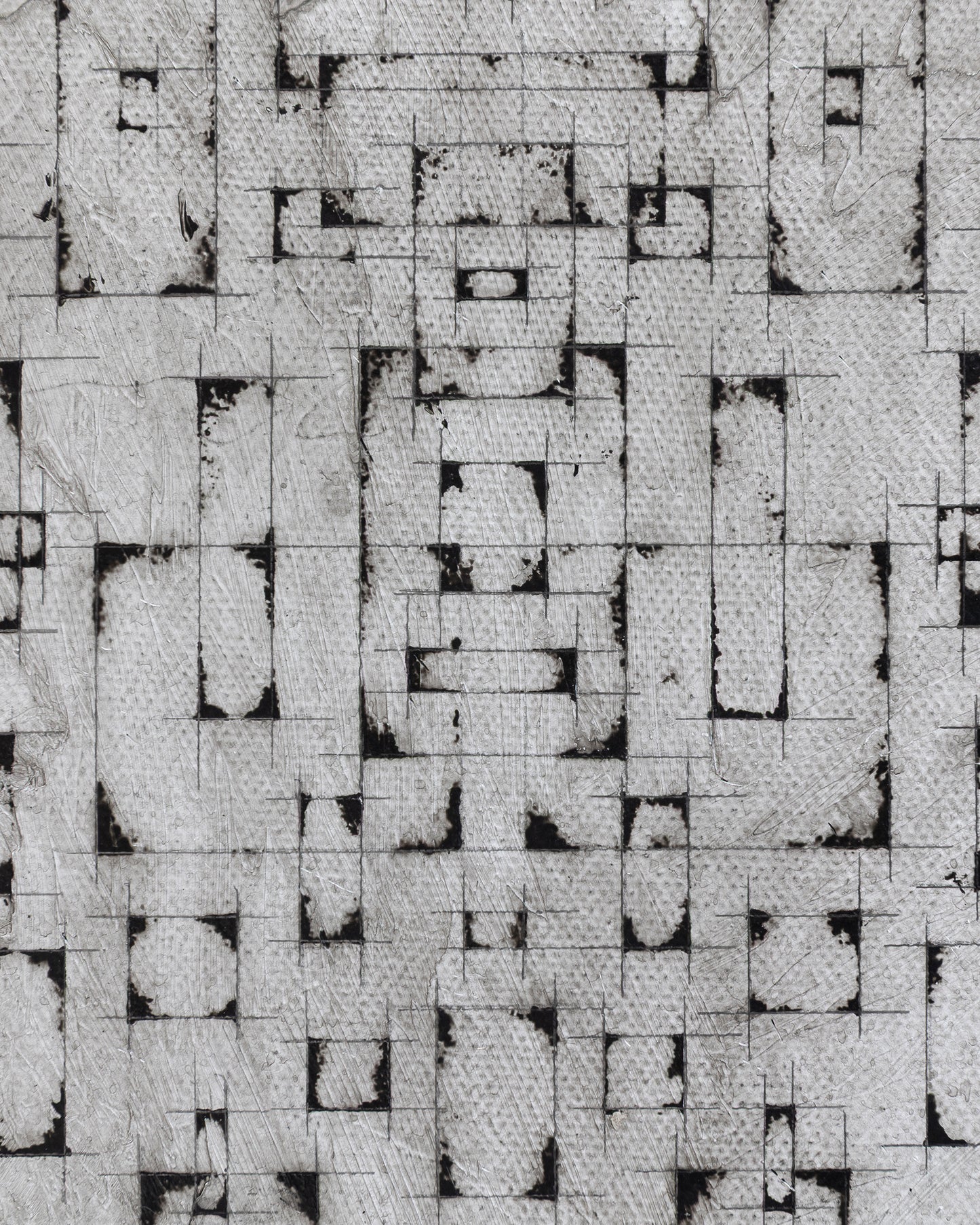 Formality of Space - SC30 - Acrylic on Canvas - 12 x 36 x 1.5 inches / 13 x 37 x 2 inches framed