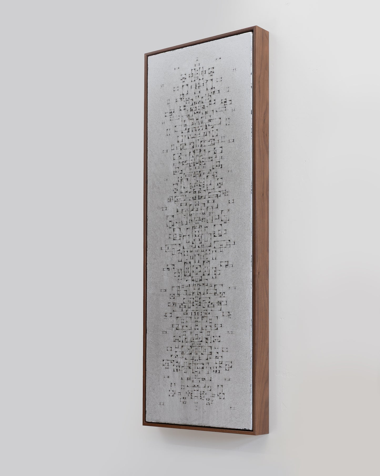 Formality of Space - SC30 - Acrylic on Canvas - 12 x 36 x 1.5 inches / 13 x 37 x 2 inches framed