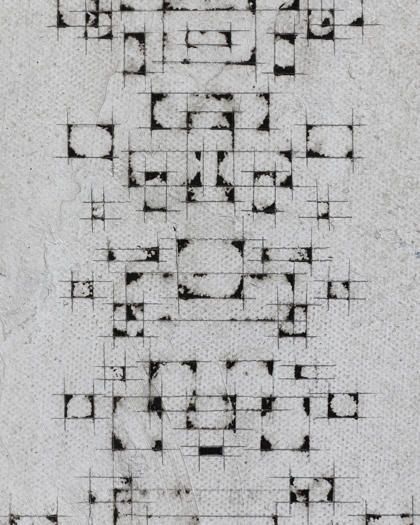 Monumentality - SC29 - Acrylic on Canvas - 12 x 36 x 1.5 inches / 13 x 37 x 2 inches framed