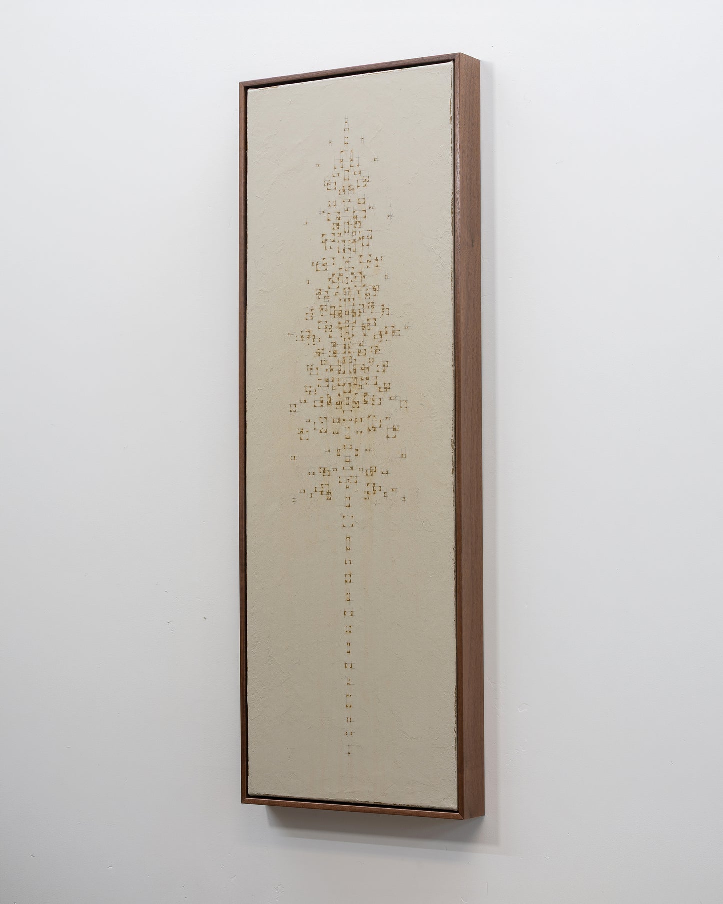 Shimmer of Gold - Acrylic on Canvas - 12 x 36 x 1.5 inches / 13 x 37 x 2 inches framed