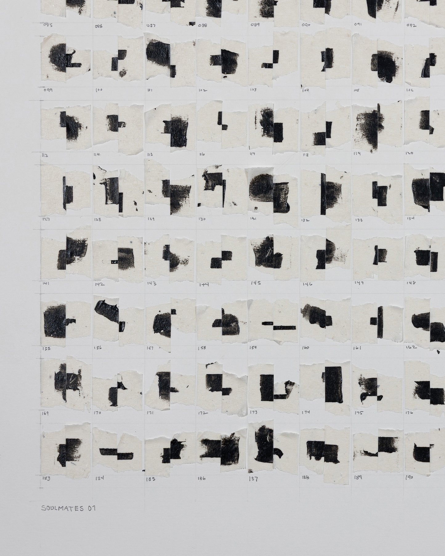 Soulmates 01 - Mixed media on paper - 16 x 20 inches