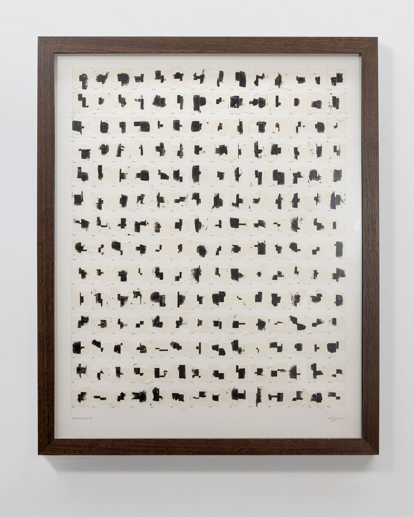 Soulmates 01 - Mixed media on paper - 16 x 20 inches