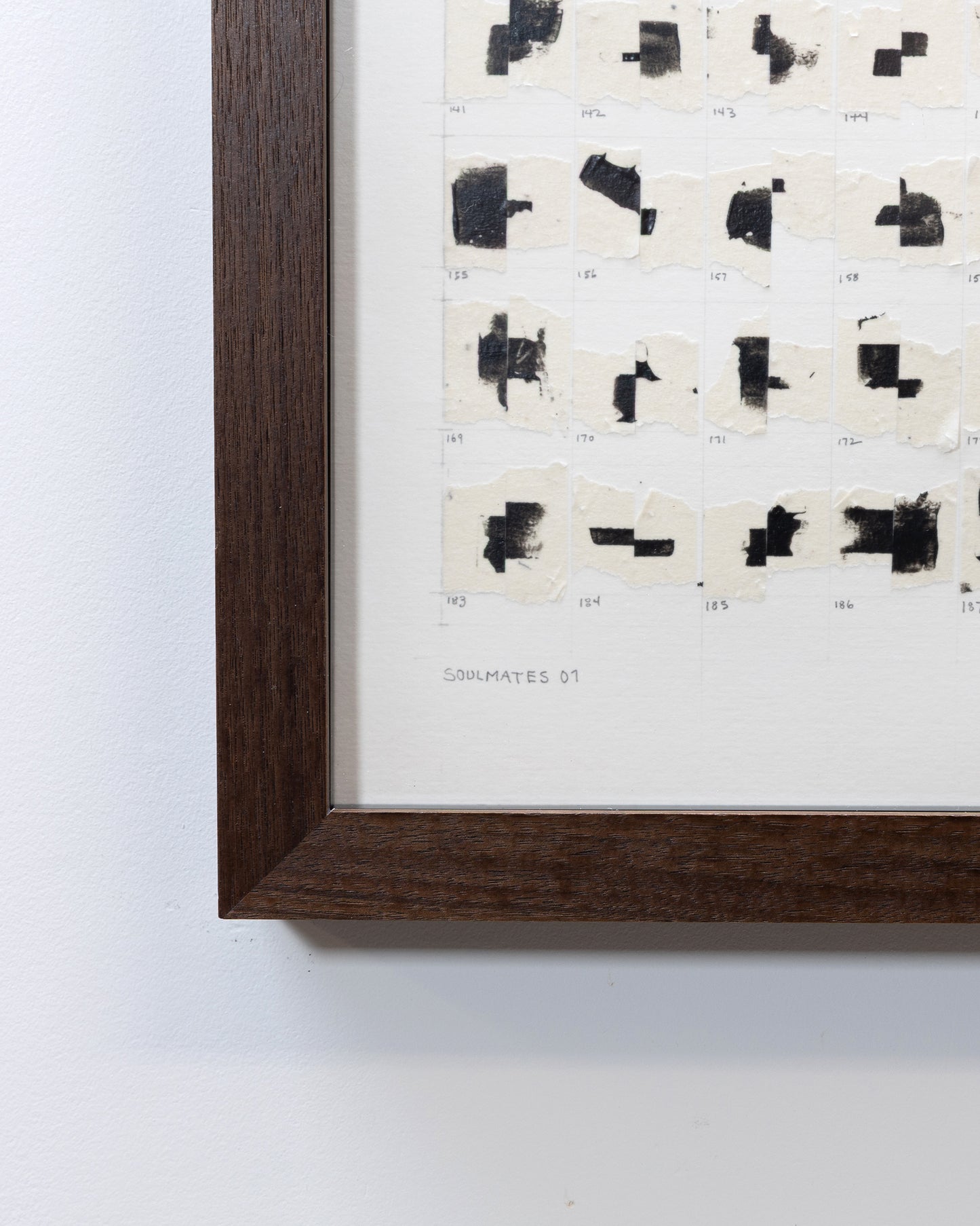 Soulmates 01 - Mixed media on paper - 16 x 20 inches