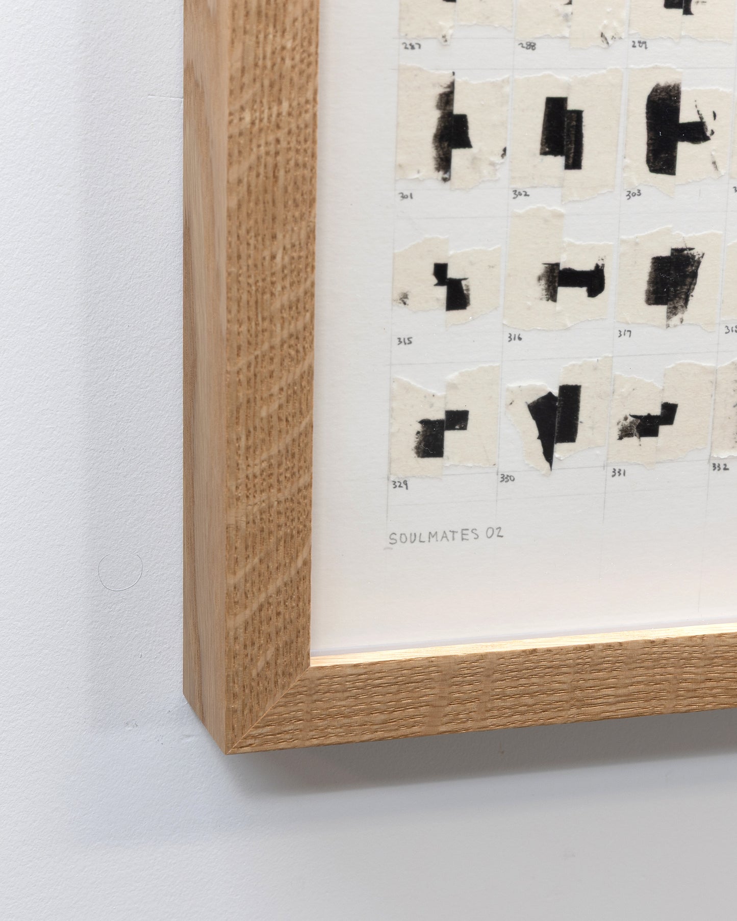 Soulmates 02 - Mixed media on paper - 16 x 20 inches