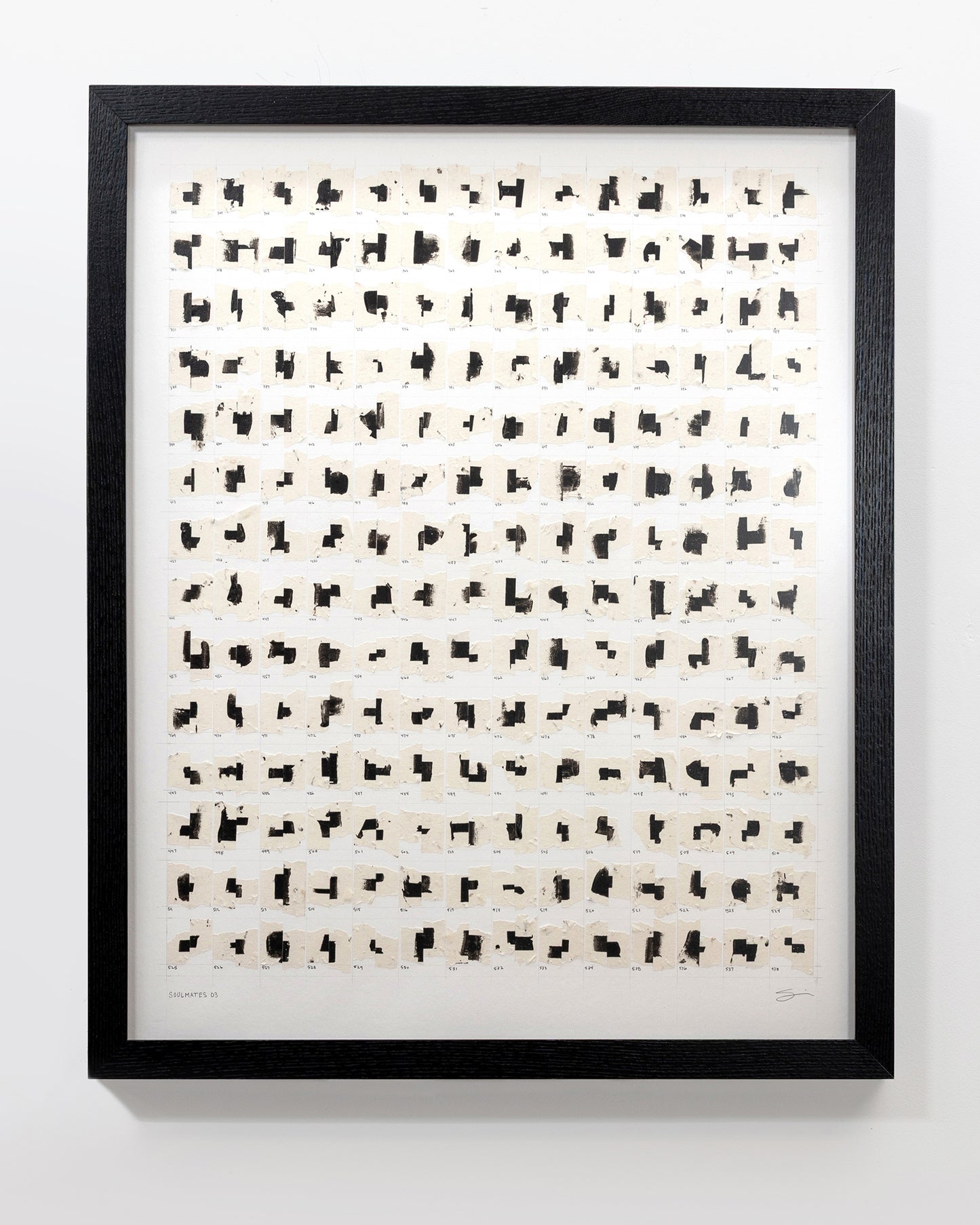 Soulmates 03 - Mixed media on paper - 16 x 20 inches